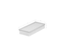 Filtro Aria Mahle LX 408 per Bmw Ford