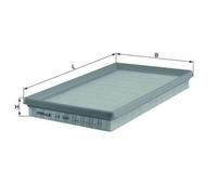 Filtro Aria Mahle LX 588 per Citroën Gmc Isuzu Opel Vauxhall