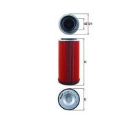 Filtro Aria Mahle LX 608 per Nissan