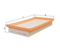 Knecht LX 936 Filtro Motore