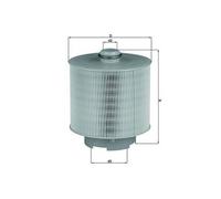 Filtro aria MAHLE per LX1006/1D