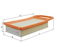 Filtro aria MAHLE per LX1619