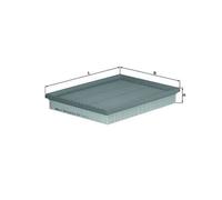 Filtro aria MAHLE per LX1662