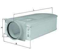 Filtro aria MAHLE per LX1686/1