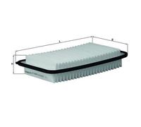 Filtro aria MAHLE per LX1692