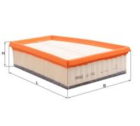 Filtro aria MAHLE per LX1748