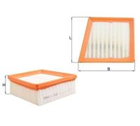 Filtro aria MAHLE per LX2633