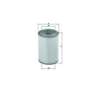 Filtro aria MAHLE per LX2689