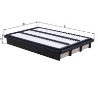 Filtro aria MAHLE per LX2885