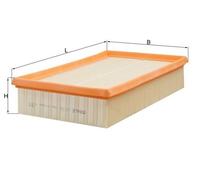 Filtro aria MAHLE per LX526