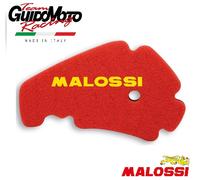 FILTRO ARIA MALOSSI DOUBLE RED SPONGE SCOOTER APRILIA GILERA PIAGGIO 125>300