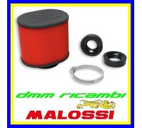 Filtro Aria MALOSSI E15 Ø60 dritto carburatori DELL'ORTO PHBG 15 21 PHBL 20 26