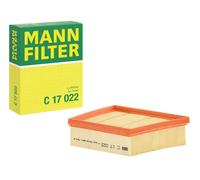 MANN-FILTER, C 17 022 Filtro aria | Per Autovetture, Aria pulita, Filtro resistente, Design con adattamento perfetto, Qualità originale OE