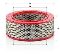 Filtro aria - MANN-FILTER C 2263