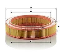 MANN-FILTER C 2534 Filtro dell'aria - per Autovetture + veicoli commeriali