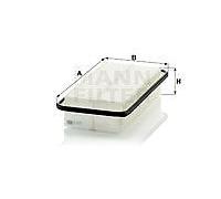MANN-FILTER C 3127 Filtro dell'aria - per Autovetture + veicoli commeriali