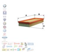 WA6587 FILTRO ARIA PER Mercedes Classe E T-Model S211 E 350 CGI 215 KW 292 CV