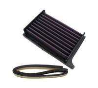 Filtro Aria Motocicletta P-tr6N21-01 Ricambio Per Triumph Trident 660