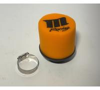 Filtro Aria Motoforce Arancio - Raccordo Diametro 35mm - Dritto