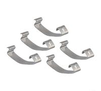 Filtro aria motore a molla clip morsetto alloggiamento scatola di aspirazione per modelli BMW con OEM 13711716113 adatto per E32 E34 E38 E39 E46 E53 X5 E60 M5 e altri (5 pezzi)
