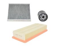 Filtro aria motore Kit filtro aria olio abitacolo 1/2/3 pezzi per GAC TRUMPCHI GS8 I 1.8T 2016- Filtri motore 2010005DRS0000 8105005BALS150 10110442010000(3PCS)