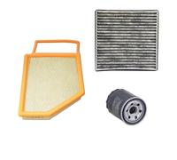 Filtro aria motore Kit filtro aria olio abitacolo carburante 2/3/4 pezzi per BYD YUAN 1.5L-PHEV 2015- V8H110913 SE-8121211 MD135737 A0113020047 Set filtri motore(3PCS-A)