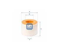 Filtro Aria Motore UFI27.A54.00 Originale UFI