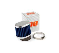 Filtro aria offset Motoforce Racing tipo BMC 50mm PWK/VHST blu / alluminio