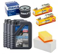 Filtro Aria Olio Candela Manutenzione 3L Set per Bwm F 800 GS 650 700 08-18