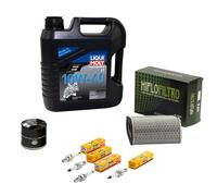 Filtro Aria Olio Candele 4L Set Manutenzione per Honda CBF 1000 SC58 2006-12