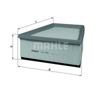 Filtro Aria Originale MAHLE LX 709