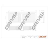 Filtro Aria Per ALFA ROMEO Drve+ DP1110.10.0441