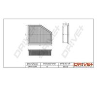 Filtro Aria Per Alpina, Bmw Drve+ DP1110.10.0796