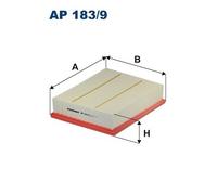 Filtro aria per AUDI SEAT SKODA VW A1 IBIZA POLO RAPID TOLEDO