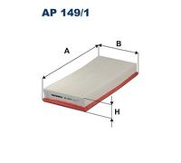 Filtro aria per AUDI SEAT SKODA VW A3 BORA GOLF GOLF VAN LEON NEW BEETLE OCTAVIA