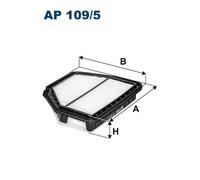 Filtro aria per CHEVROLET OPEL VAUXHALL ANTARA CAPTIVA