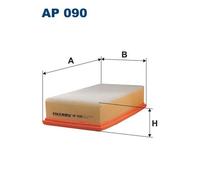Filtro aria per CITROËN FIAT GRUAU LANCIA PEUGEOT 406 607 806 807 C5 C8 EVASION