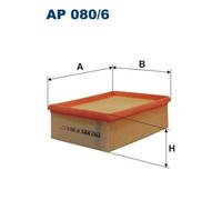 Filtro aria per CITROËN PEUGEOT 206 XSARA