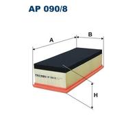Filtro aria per CITROËN PEUGEOT 407 C5 C6