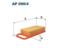 Filtro aria per CITROËN PEUGEOT 407 C5 C6
