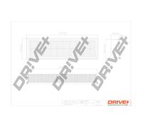 Filtro Aria Per CITROËN, PEUGEOT DP1110.10.0377