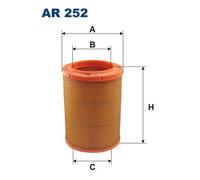 Filtro aria per DACIA 1210 1300 1309 1310 1325 1410