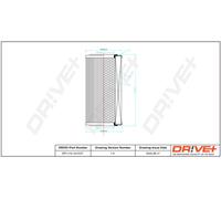 Filtro Aria Per FIAT Drve+ DP1110.10.0727