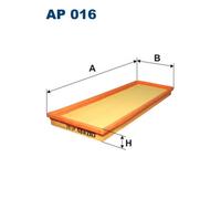 Filtron Filtro aria AP016 per Ford Escort III/IV e Orion I 1.6 1984-1986