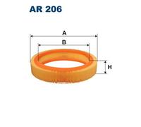 Filtro aria per FORD ESCORT FIESTA ORION