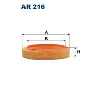 Filtro aria per FORD OPEL VAUXHALL ASCONA CARLTON CAVALIER CAVALIER CC MANTA REK