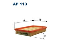 Filtro aria per FORD USA MAZDA 626 MX-5 MX-6 PROBE