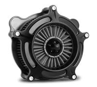 Filtro aria per Harley Sportster Softail Touring Street Road King Glide Dyna per filtri di aspirazione dell'aria Harley Davidson (OPS Black - Gray Filter, B-For Softail/Dyna 93-15, Touring 01-07)