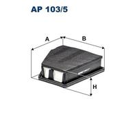 Filtro aria per HONDA CIVIC