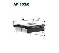 Filtro aria per HONDA CIVIC CR-V